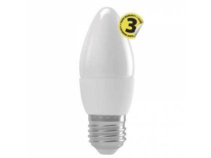 149606 led zarovka classic candle 4w e27 tepla bila